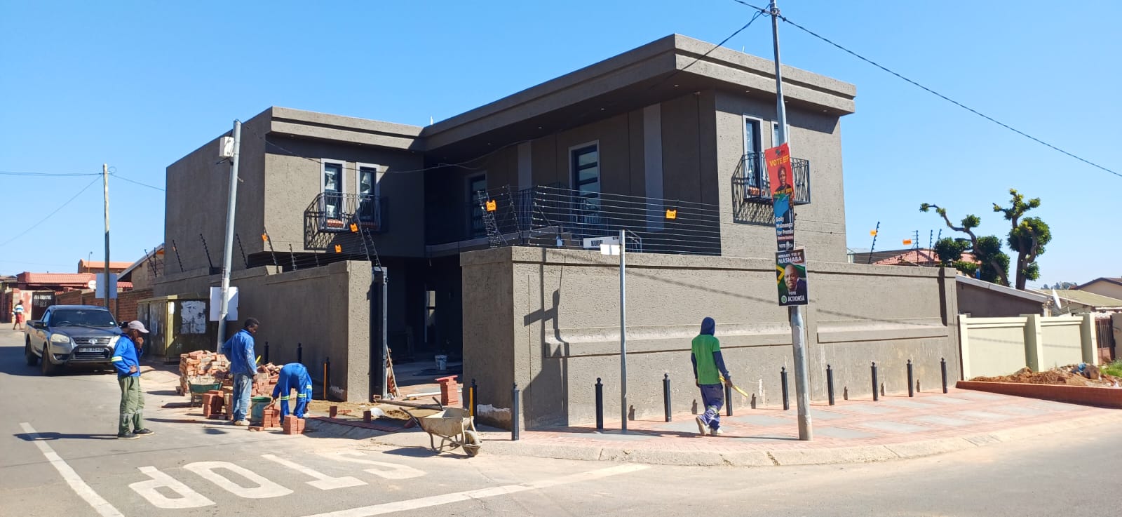 Mshaya Zafe Construction Finished Commercial Project